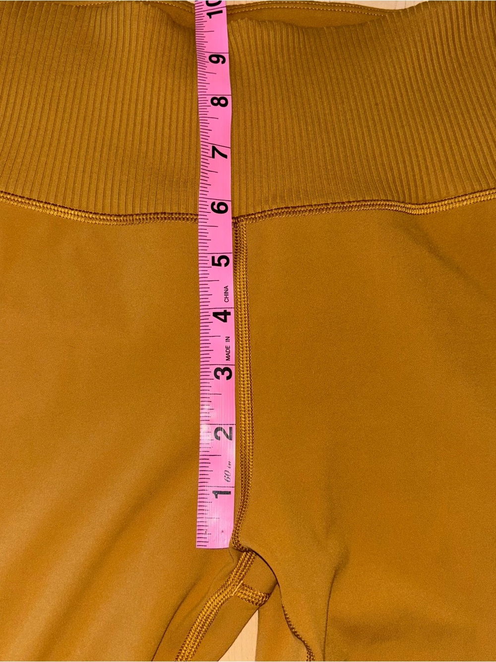 Vuori Rib Studio Legging Size XS DARK GOLDEN Women Performance Leggings *FLAW - Picture 8 of 12